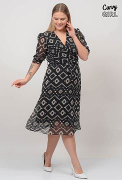 Immagine di PLUS SIZE CHIFFON DRESS